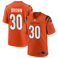 Chase Brown Cincinnati Bengals Jersey - Orange