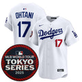 Shohei Ohtani Los Angeles Dodgers 2025 Tokyo Series Jersey - White