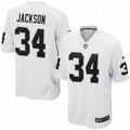 Bo Jackson Las Vegas Raiders Road Retired Player Jersey - White