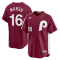 Brandon Marsh Philadelphia Phillies Cooperstown Limited Jersey – Red