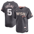 CJ Abrams Washington Nationals City Connect Jersey - Gray