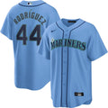 Julio Rodriguez Seattle Mariners Alternate Jersey – Light Blue