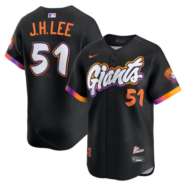 Jung Hoo Lee San Francisco Giants 2025 City Connect Limited Jersey - Anthracite
