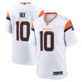 Bo Nix Denver Broncos Jersey - White