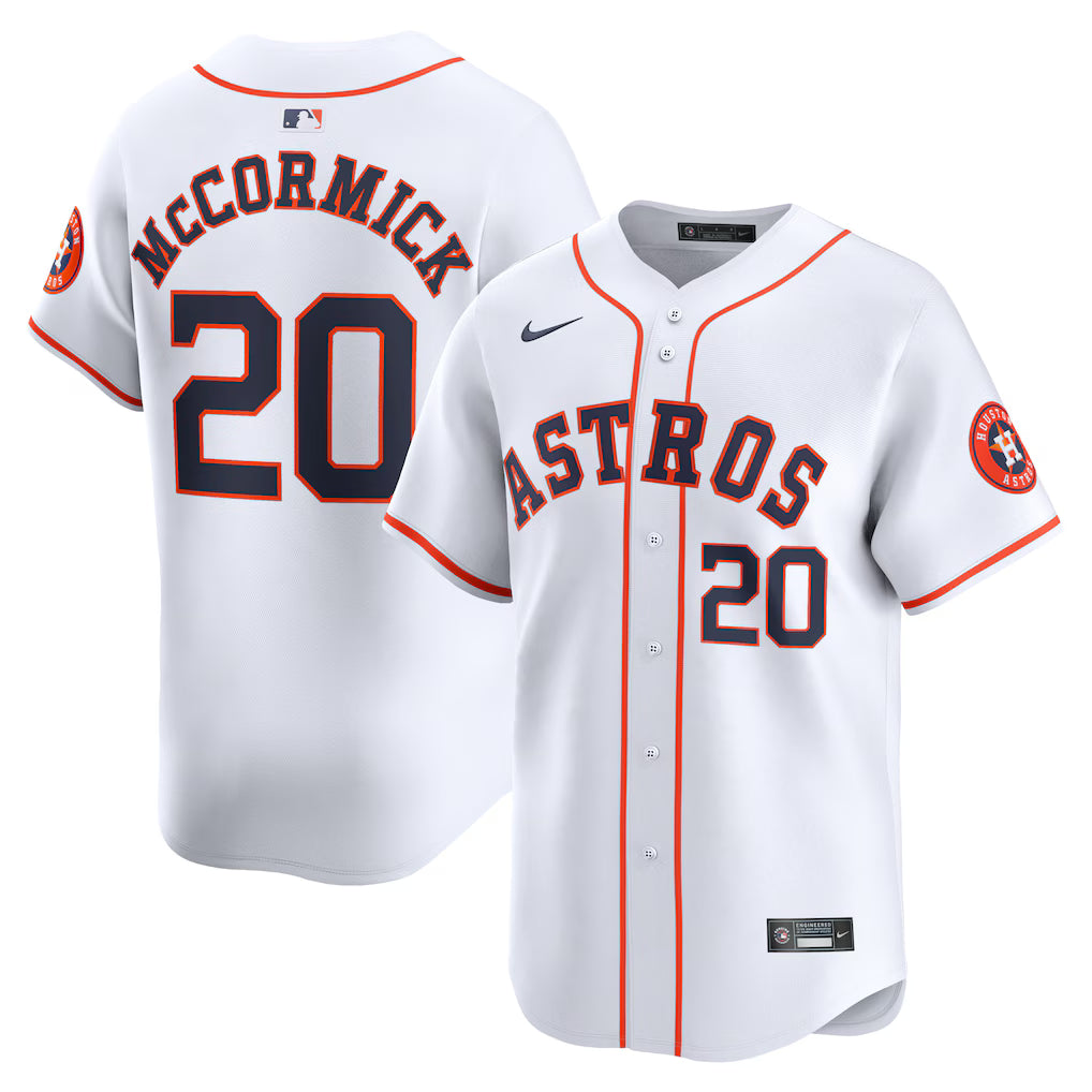 Chas McCormick Houston Astros Home Jersey - White