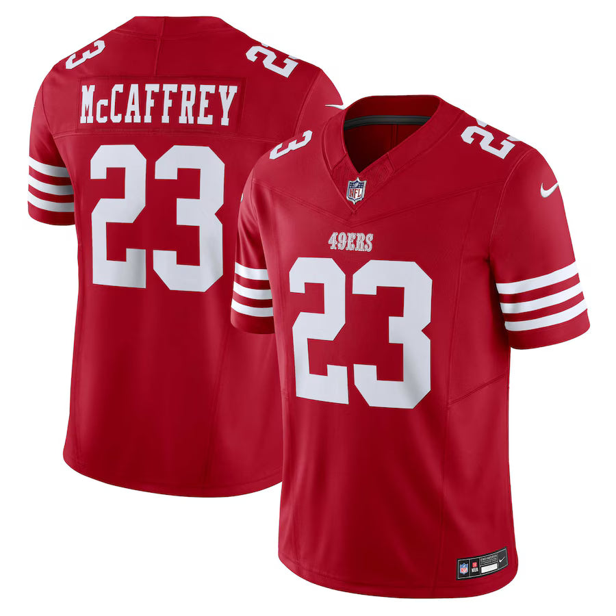 Christian McCaffrey San Francisco 49ers Jersey - Scarlet