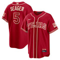 Corey Seager Texas Rangers 2026 City Connect Stadium Jersey - Red