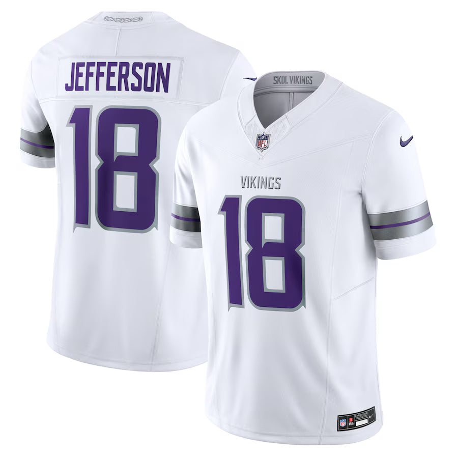 Justin Jefferson Minnesota Vikings Alternate Jersey - White