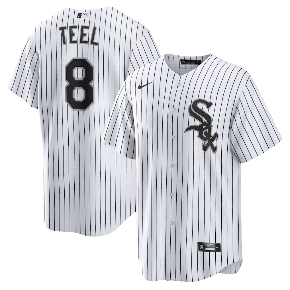 Kyle Teel Chicago White Sox Home Jersey - White