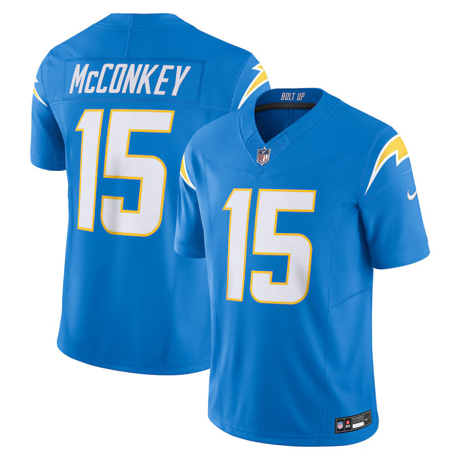 Ladd McConkey Los Angeles Chargers Jersey - Powder Blue