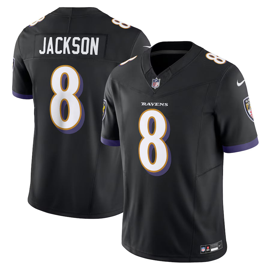 Lamar Jackson Baltimore Ravens Jersey - Black