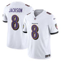 Lamar Jackson Baltimore Ravens Jersey - White