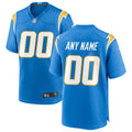 Custom Los Angeles Chargers Jersey - Powder Blue