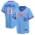 Ronald Acuña Jr. Atlanta Braves 2026 City Connect Stadium Jersey - Powder Blue