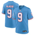 Steve McNair Tennessee Titans Retired Player Jersey - Light Blue
