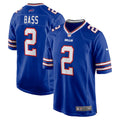 Tyler Bass Buffalo Bills Jersey - Royal Blue