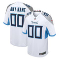 Custom Tennessee Titans Jersey - White