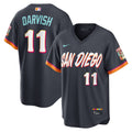 Yu Darvish San Diego Padres 2026 City Connect Stadium Jersey - Obsidian